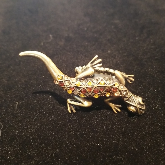 Lot of 7 Crystal Animal Rings - Picture 4 of 8